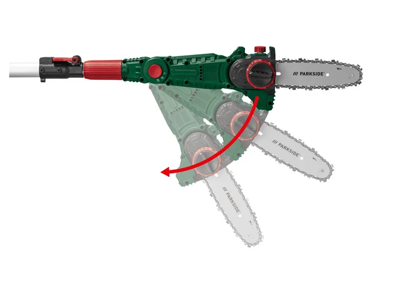 PARKSIDE lagueuse sur perche sans fil PAHE 20-Li D4, 20 V