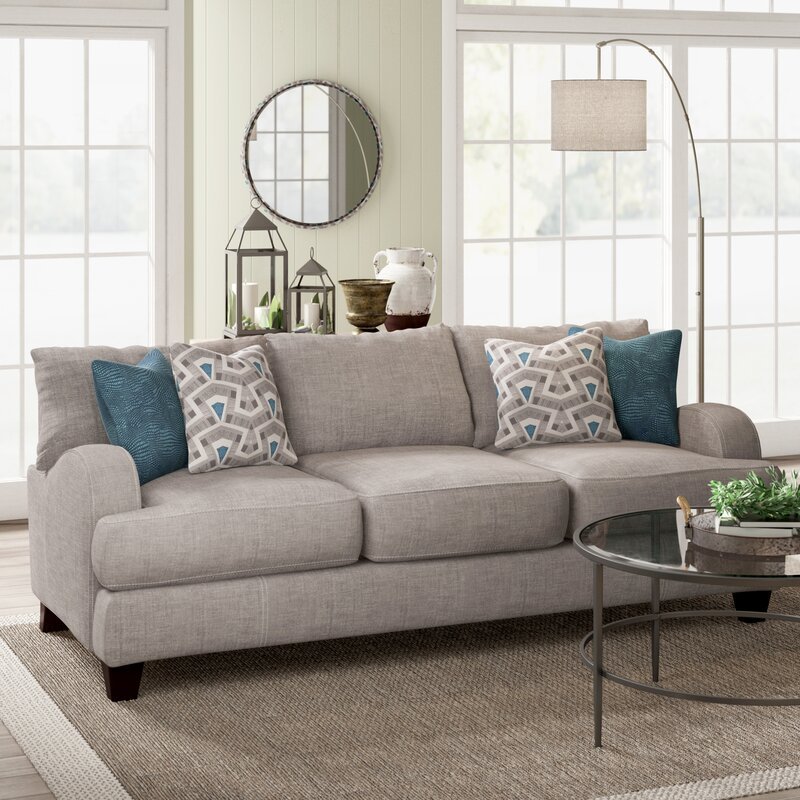 Rosalie 93 Recessed Arm Sofa