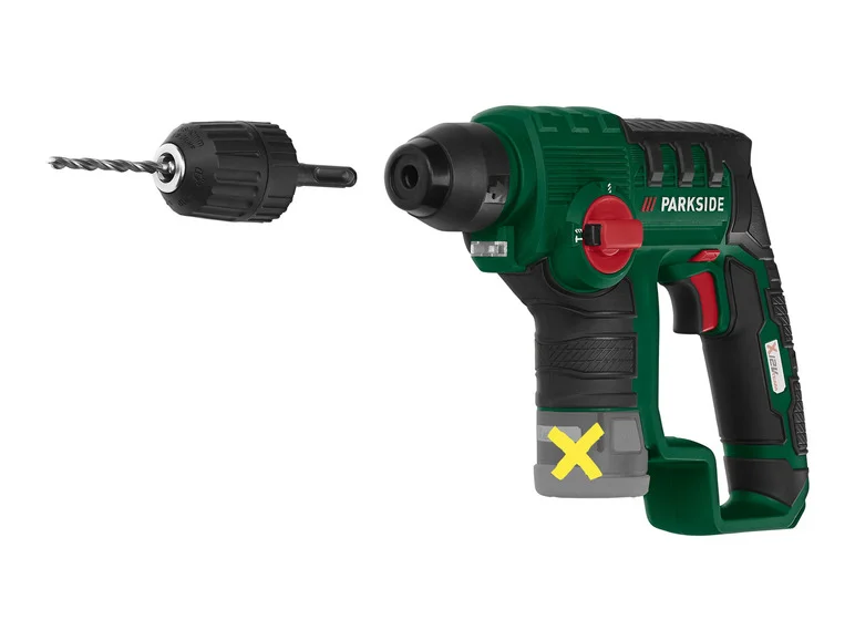 PARKSIDE Marteau perforateur sans fil PBHA 12 A1, 12 V