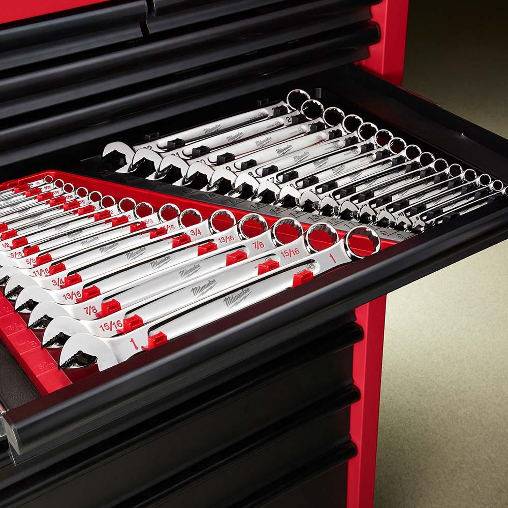 MILWAUKEE 15pc Metric Wrench Combination Set 48229515