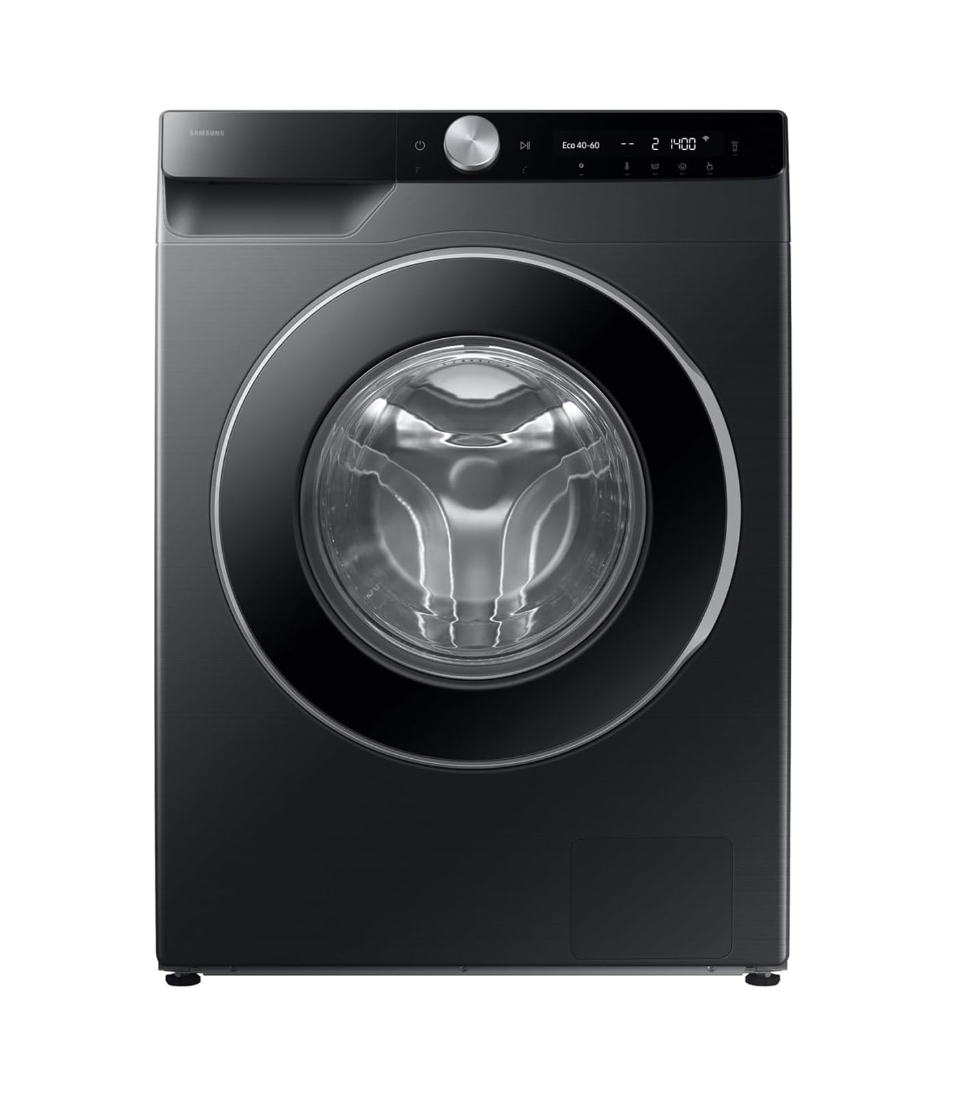 Samsung Series 6 AI Energy Washing Machine, 9kg, 1400rpm, Black, WW90DG6U25LBU1 [Energy Class A]