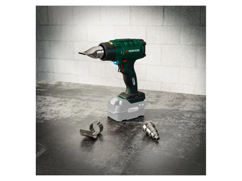 PARKSIDE Pistolet à air chaud sans fil PHLGA 20-Li C2, 20 V