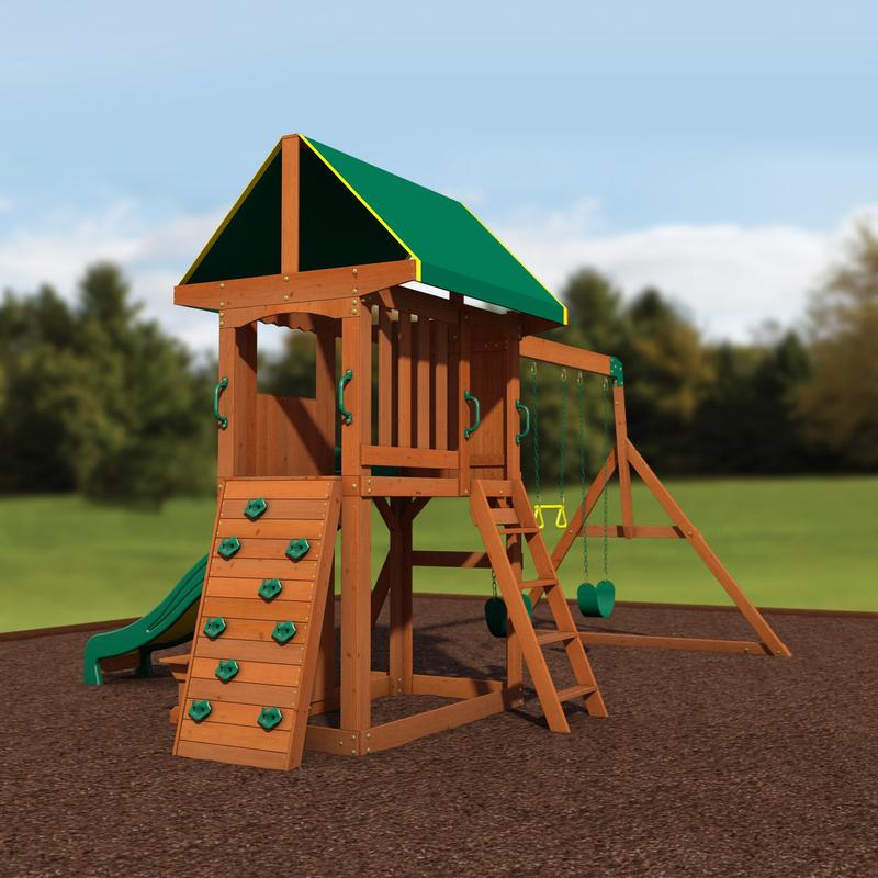 Somerset Wooden Swing Set