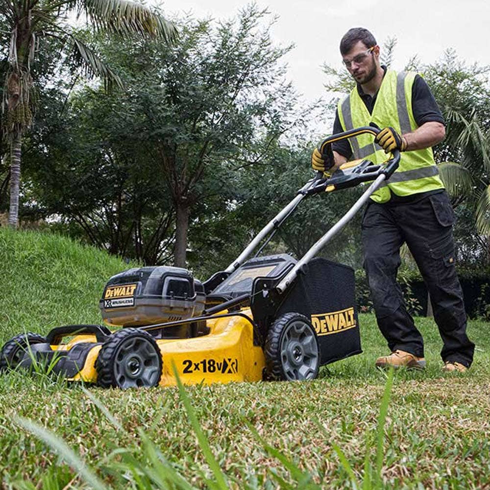 DEWALT 36V (18X2) XR Brushless 510mm Lawn Mower Skin DCMW564N-XE