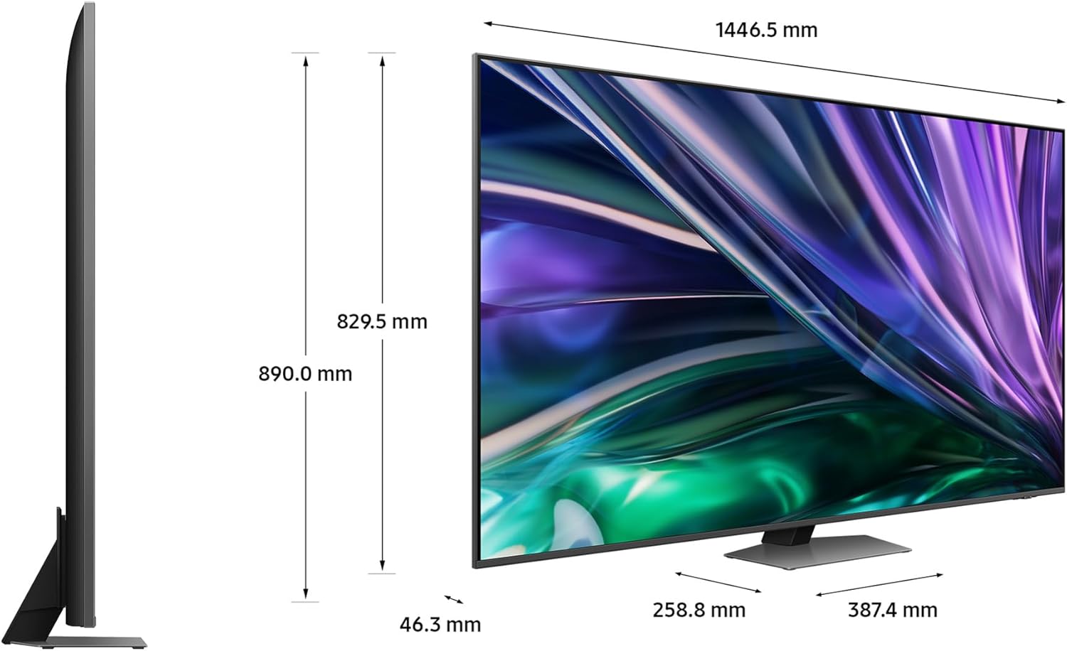 Samsung Motion Xcelerator 120Hz: Experience ultra-smooth TV gaming with up to 4K 120Hz motion* [Energy Class F]