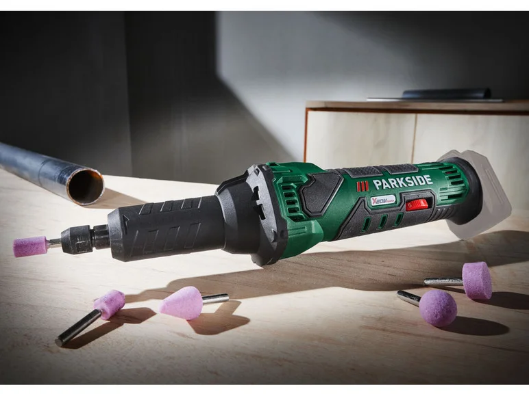 PARKSIDE Meuleuse droite sans fil PGSA 20-Li A1, sans batterie ni chargeur, 20 V