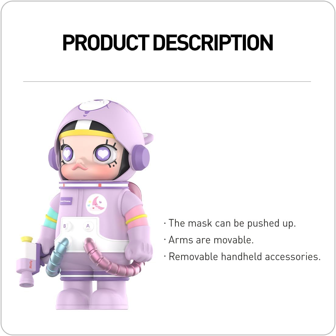 POP MART Mega Space Molly 400%+100% Sweet DreamBears Figures Pop d’Action Figurines Anime de Jouet Figure à Collectionner Cadeaux Créatifs Whole Set Visiter la boutique POP MART