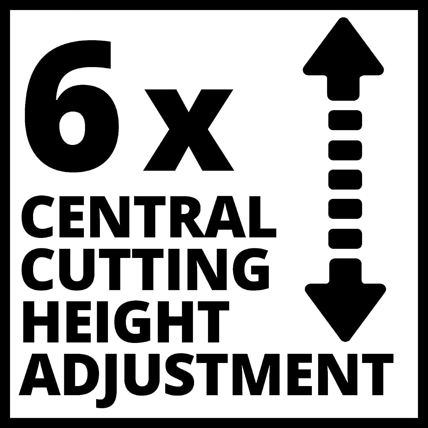 Einhell Cordless Lawnmower GP-CM 36/47 S HW Li Kit Power X-Change (36 V, 47 cm Cutting Width, up to 700 m², Brushless, Wheel Drive, 75 L Collection Basket, Includes 4 x 4.0 Ah + 2 x Twincharger)