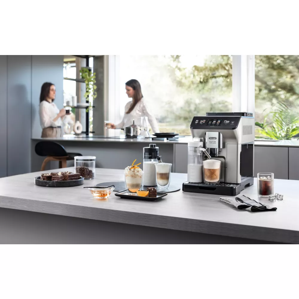 Espresso Grinder Delonghi Eletta Explore ECAM450.65.S Silver