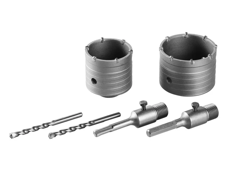 PARKSIDE Jeu de forets-marteaux-burins ou forets-marteaux ou couronnes de forage