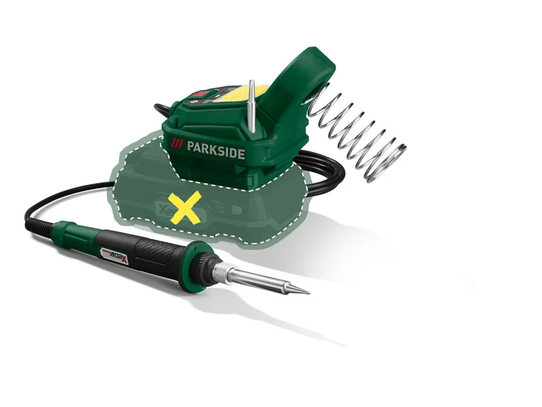 PARKSIDE Station de soudage sans fil PLSA 20-Li C3, 20 V ou pistolet à colle sans fil PHPA 20-Li A1, 20 V