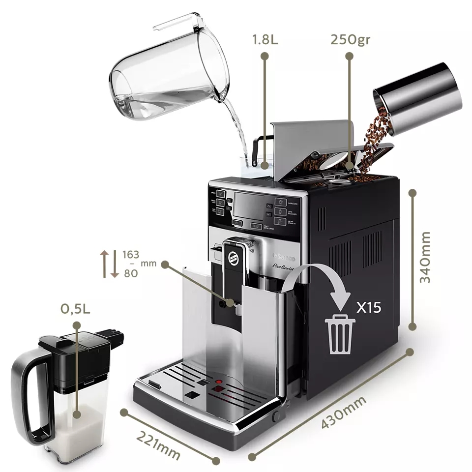 SUPER-AUTOMATIC ESPRESSO MACHINE