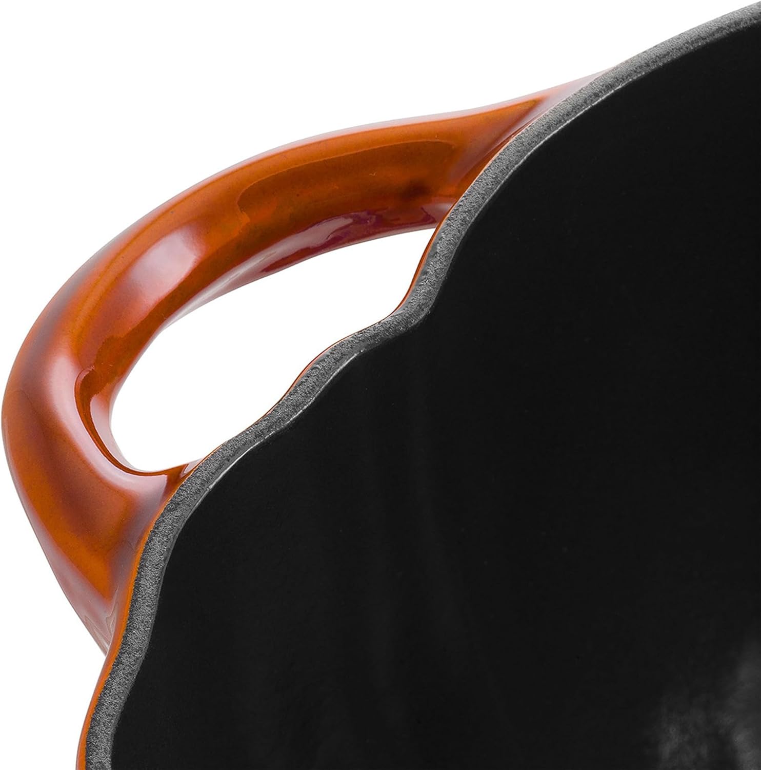 STAUB Pumpkin Cocotte, Cast Iron, Burnt orange, 3.5-qt