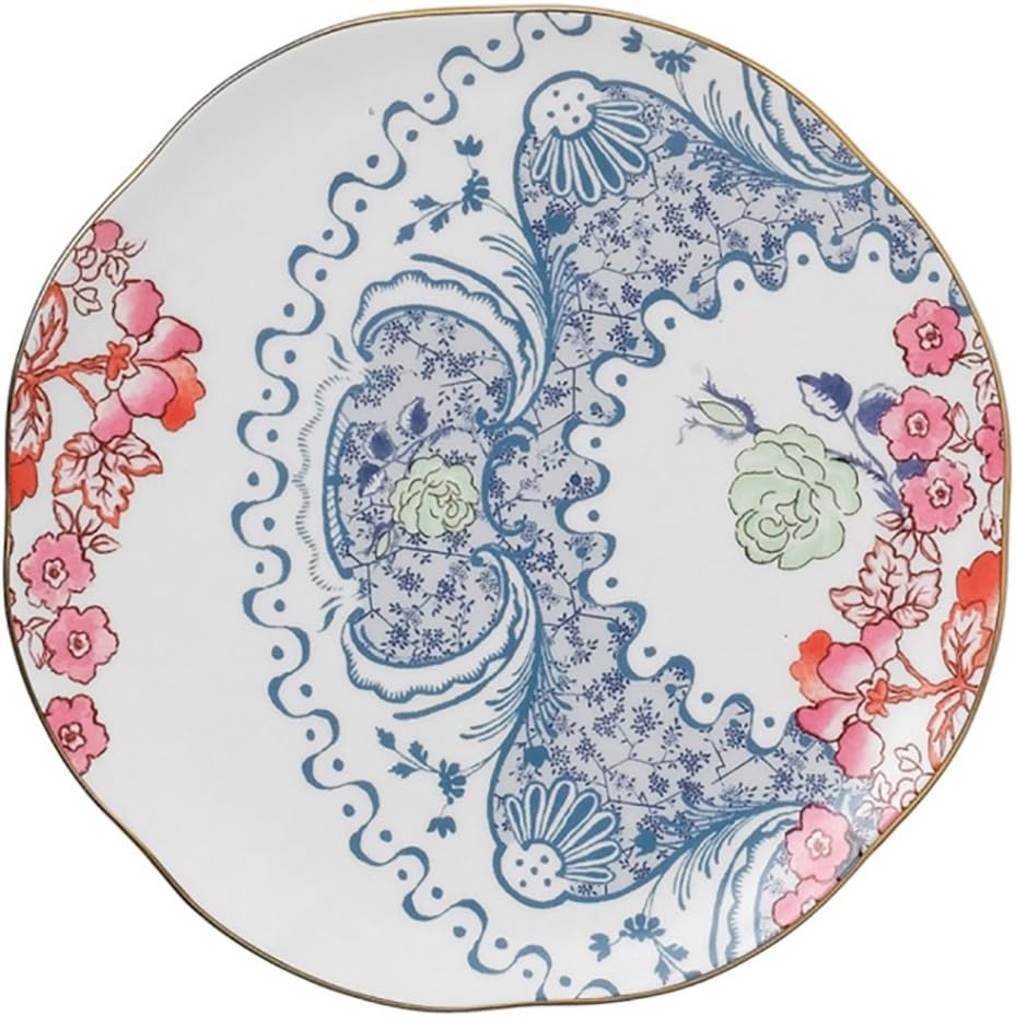 Wedgwood Butterfly Bloom Set of 4 Plates 20cm, Multicoloured, 8.25