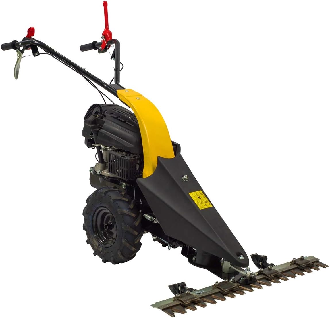 Texas Professional Petrol Beam Mower CB8700 Meadow Mower High Grass Mower Lawn Mower Lawn Mower with Wheel Drive Cutting Width 870 mm 159 CCM Displacement 4-Stroke Motor 3.4 HP Suitable for Commercial