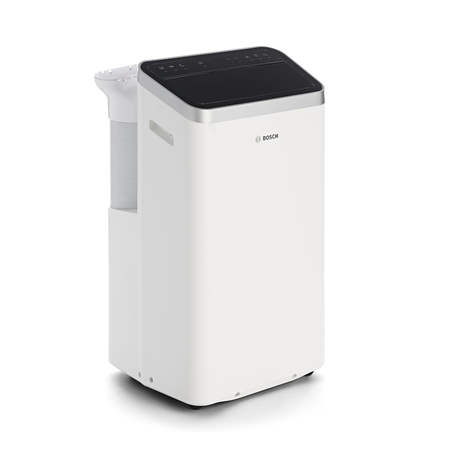 Bosch Cool 5000 Mobile Air Conditioner, 3-in-1 Air Conditioner, Dehumidifier, Fan, 3.4 kW for Rooms up to 46 m², with Auto Mode, Silent Mode and Sleep Mode