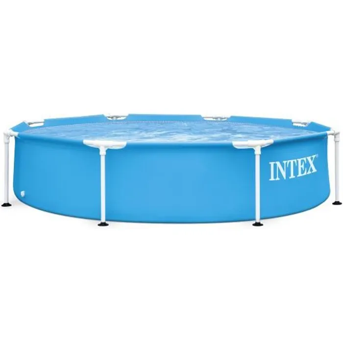Intex - 28205NP - Piscinette metal frame ronde tubulaire ø 2,44 x 0,51m