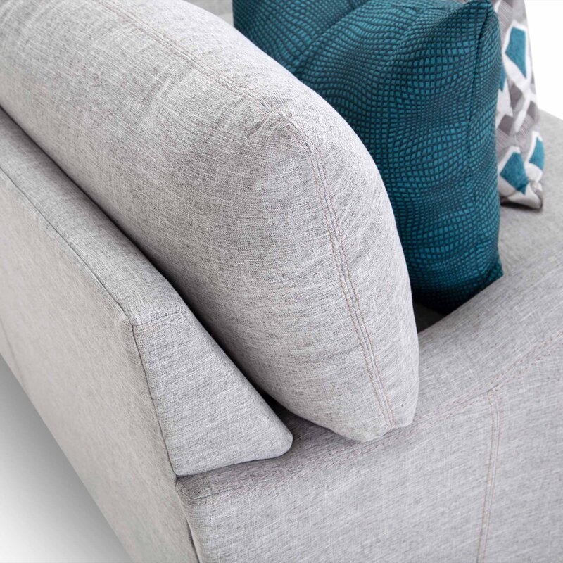 Rosalie 93 Recessed Arm Sofa