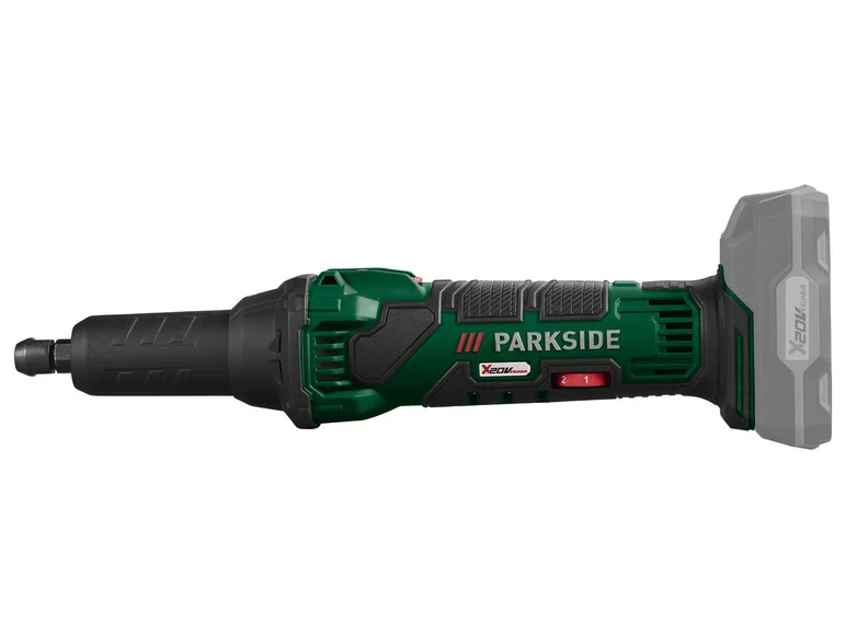 PARKSIDE Meuleuse droite sans fil PGSA 20-Li A1, sans batterie ni chargeur, 20 V
