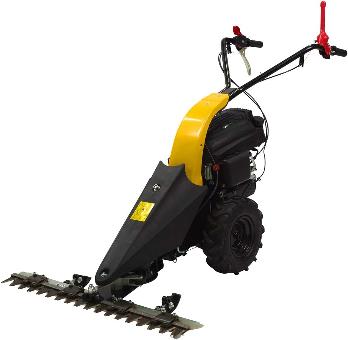 Texas Professional Petrol Beam Mower CB8700 Meadow Mower High Grass Mower Lawn Mower Lawn Mower with Wheel Drive Cutting Width 870 mm 159 CCM Displacement 4-Stroke Motor 3.4 HP Suitable for Commercial