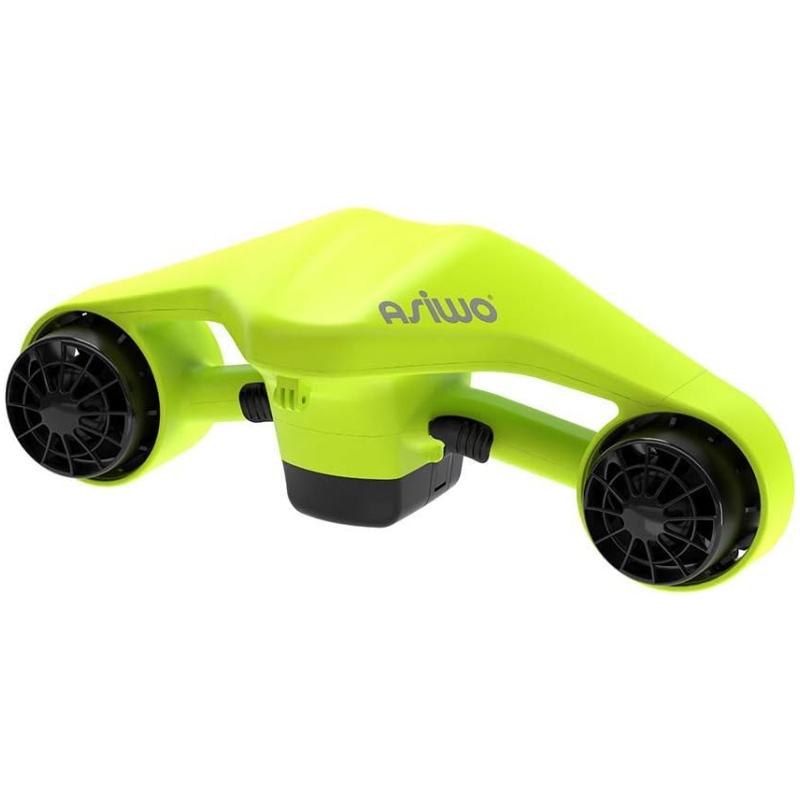 Asiwo Underwater Scooter with Action Camera Mount - Waterproof Dual Motor Sea Scooter for Diving, Swimming, Snorkeling
