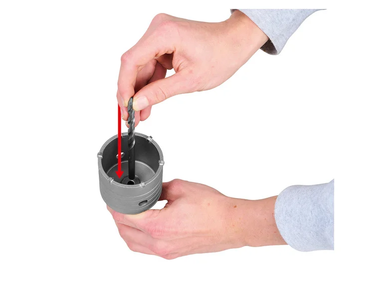 PARKSIDE Jeu de forets-marteaux-burins ou forets-marteaux ou couronnes de forage