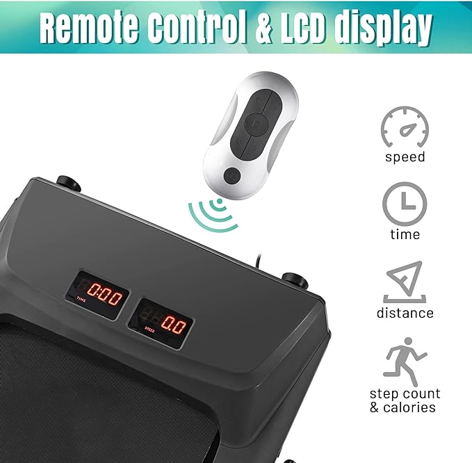 AW Foldable 2 in 1 Treadmill Under