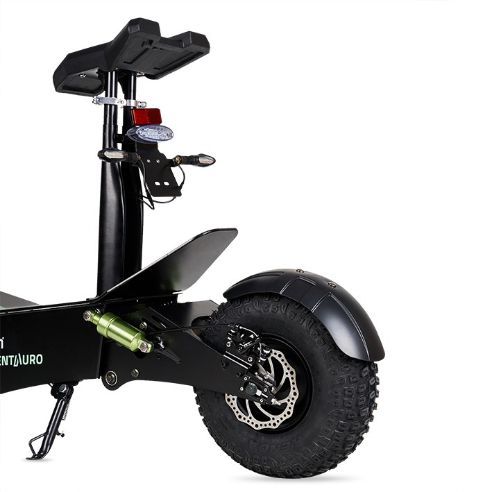 PATINETE ELCTRICO CENTAURO MATRICULABLE CON ASIENTO Y PANTALLA LCD XXL VERDE