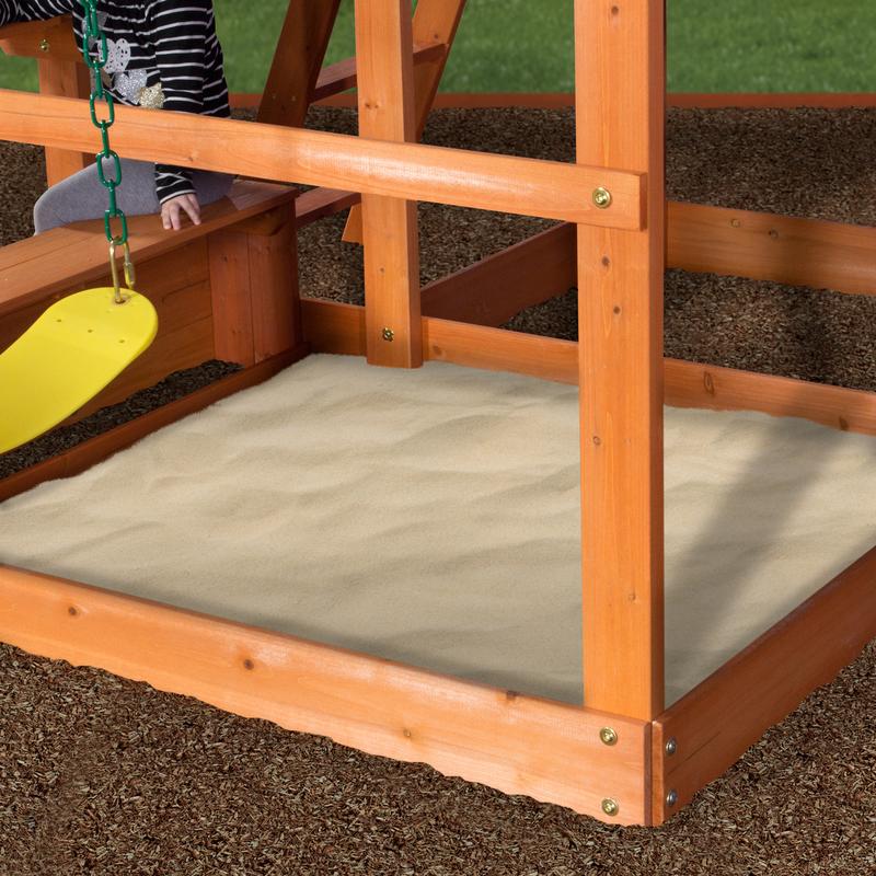 Monticello Wooden Swing Set