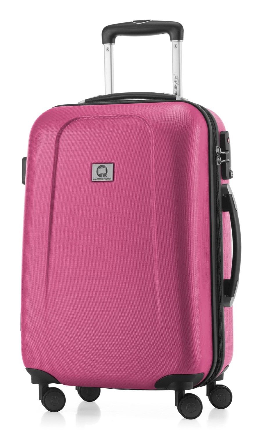 Wedding - Suitcase hard shell cyan blue matt, TSA, 75 cm, 103 litres