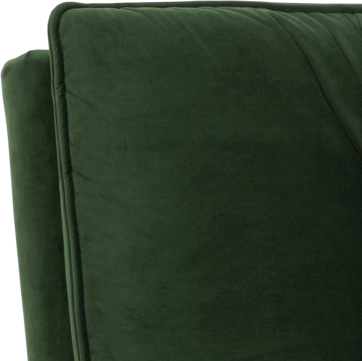 AC Design Furniture Jasper Sofa Bed W: 196 x H: 91 x D: 96 cm, Dark Grey/Black, Fabric/Metal