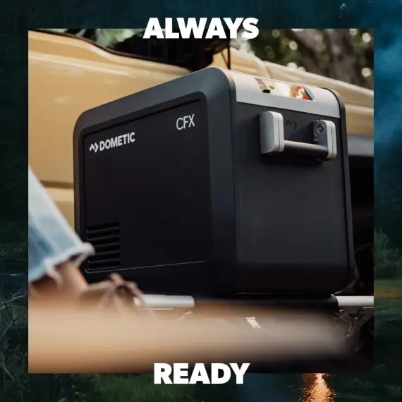 Dometic CFX Portable Electric Refrigerated Freezer, AC/DC or solar powered