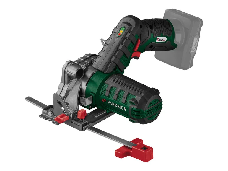 PARKSIDE Scie circulaire sans fil sans batterie ni chargeur, 12 V