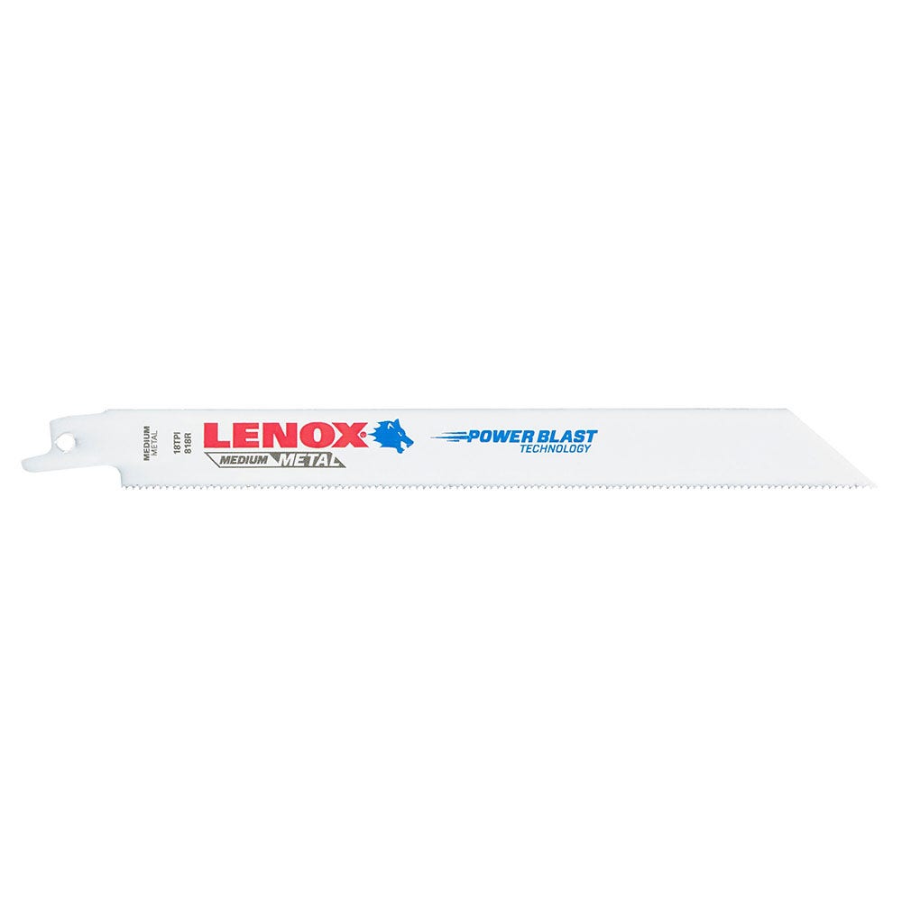 LENOX 200mm 18TPI Reciprocating Bi-Metal Saw Blade - 5 Piece  20578818R