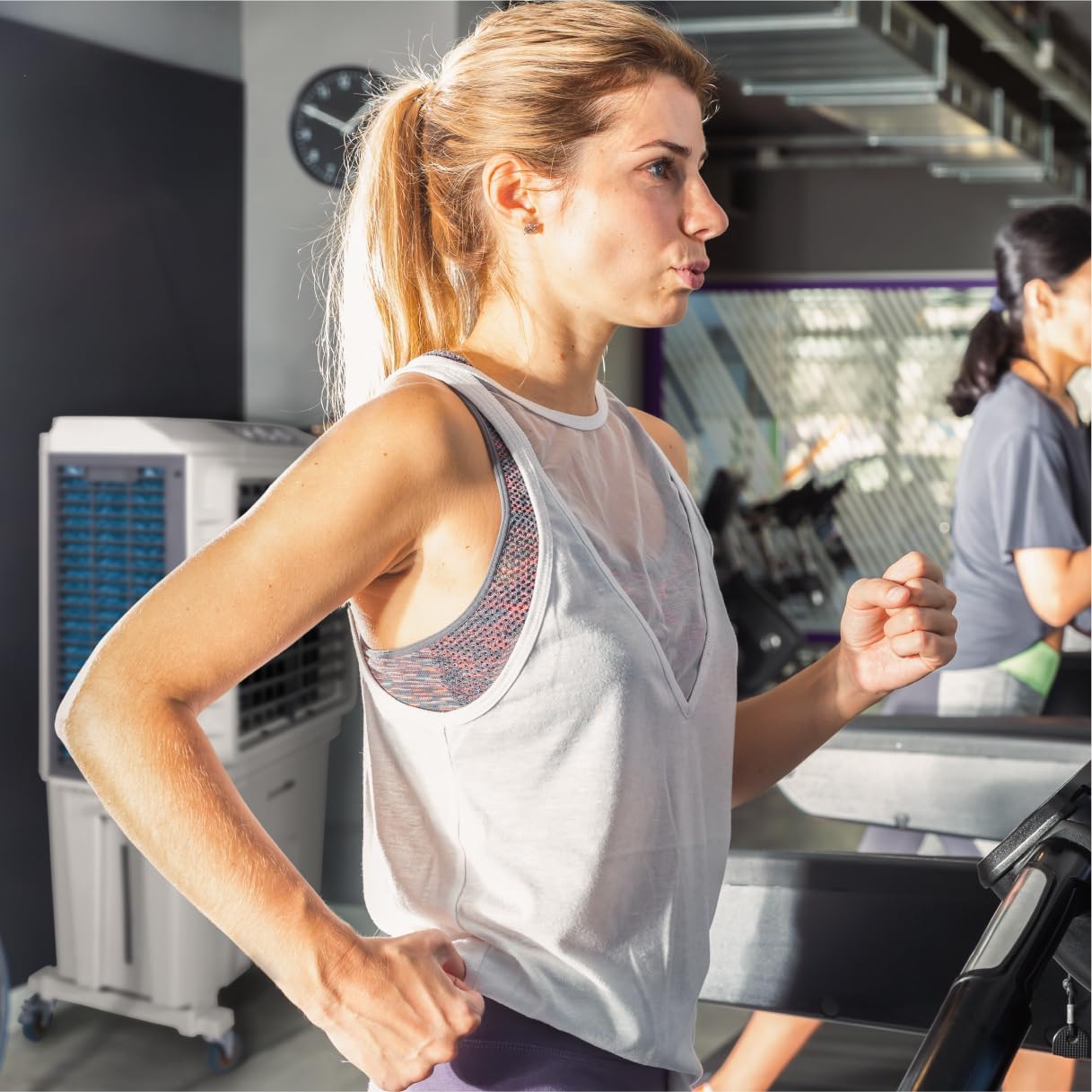 UNIVERSALBLUE |Climatizador 80L | Blanco | Modo Frío y Evaporación | 210W | 3 años De Garantía | 3 Velocidades