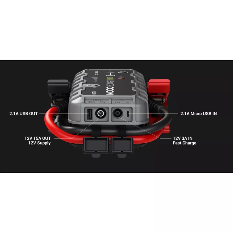 BOOSTER NOCO GB70 2000A 12V LITHIUM JUMP STARTER HD