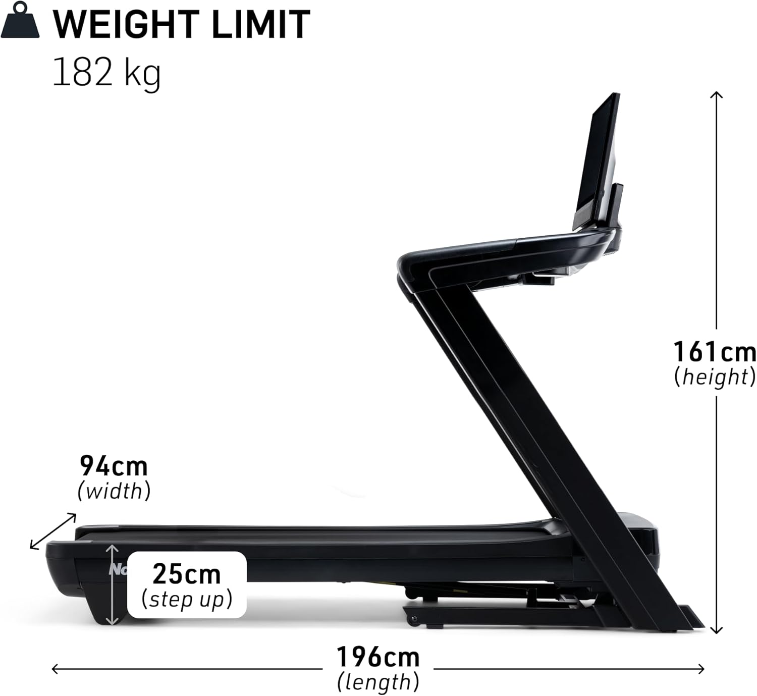 NordicTrack Commercial Series 1250, 1750, 2450: Expertly Engineered Foldable Treadmill, Treadmills for Home Use, Walking Treadmill with Incline, Superior Interactive Training Experience