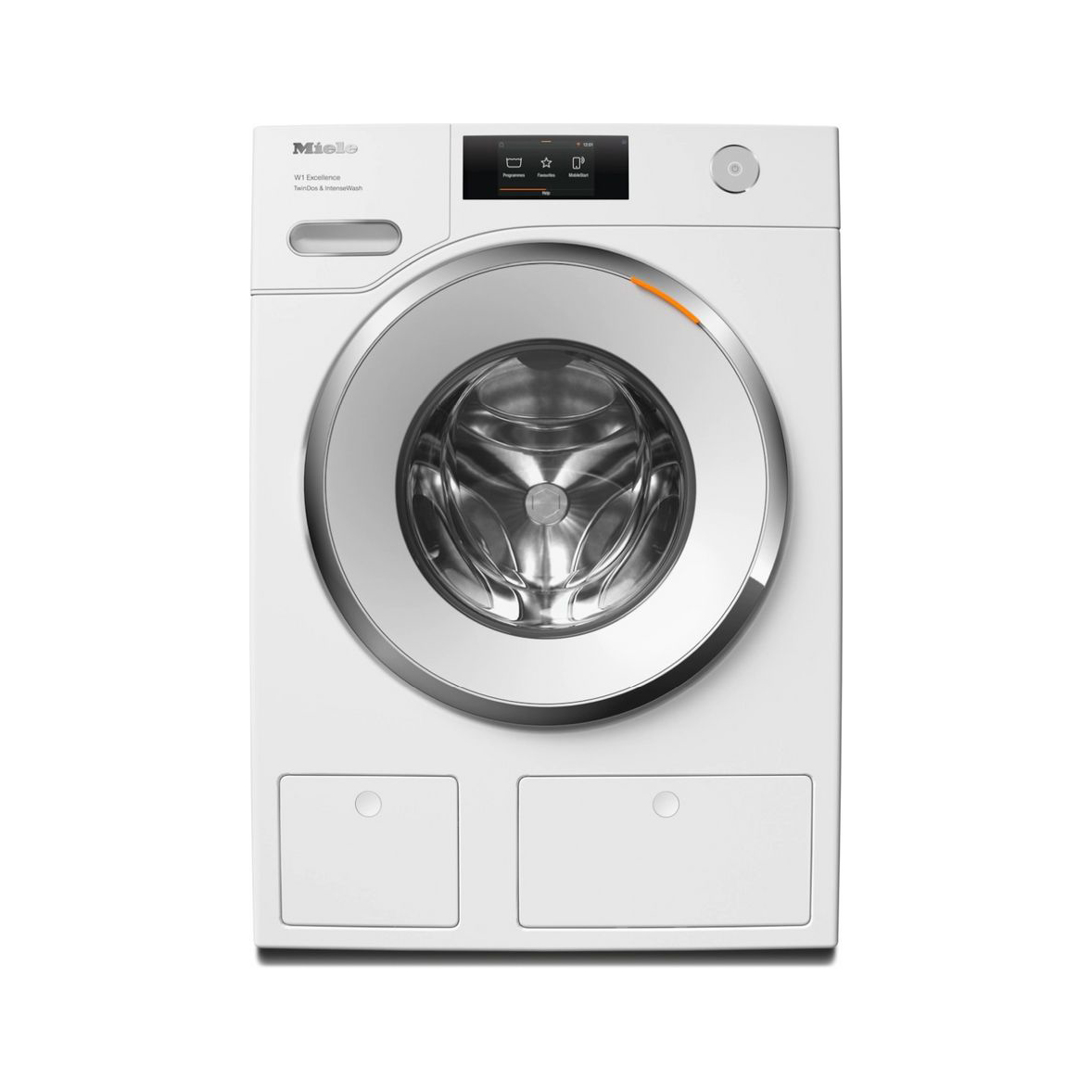 Miele W1 White Edition 2.3 Cu. Ft. Lotus White Front Load Washer