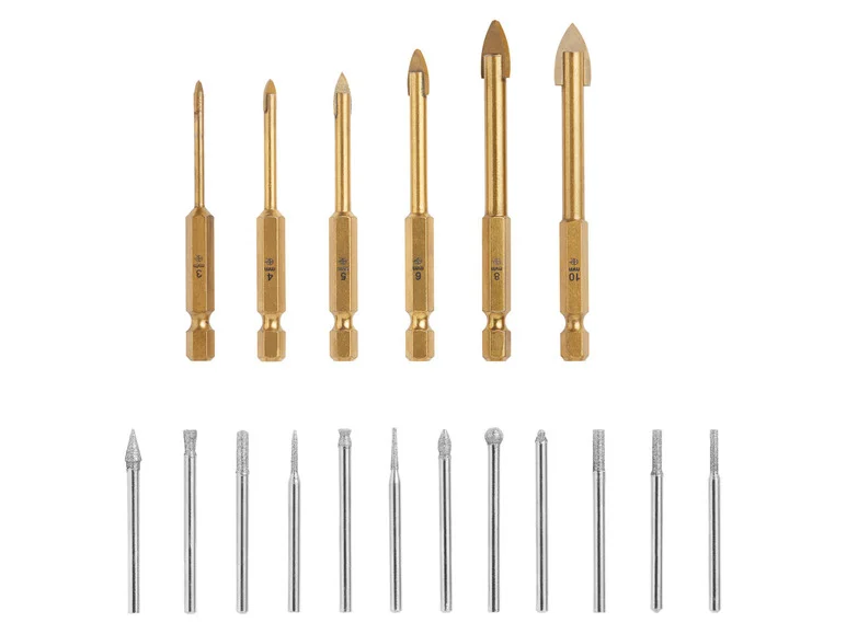 PARKSIDE Jeux d'accessoires de perage, 18 pièces