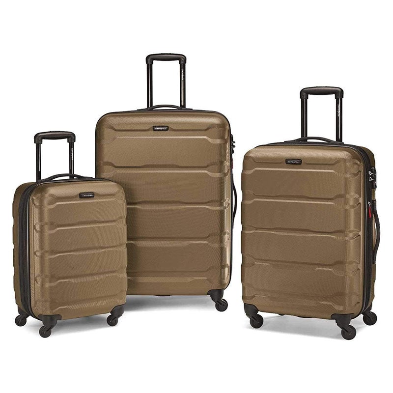 Samsonite Omni PC Hardside Expandable Luggage with Spinner Wheels,  3-Piece Set (20/24/28)