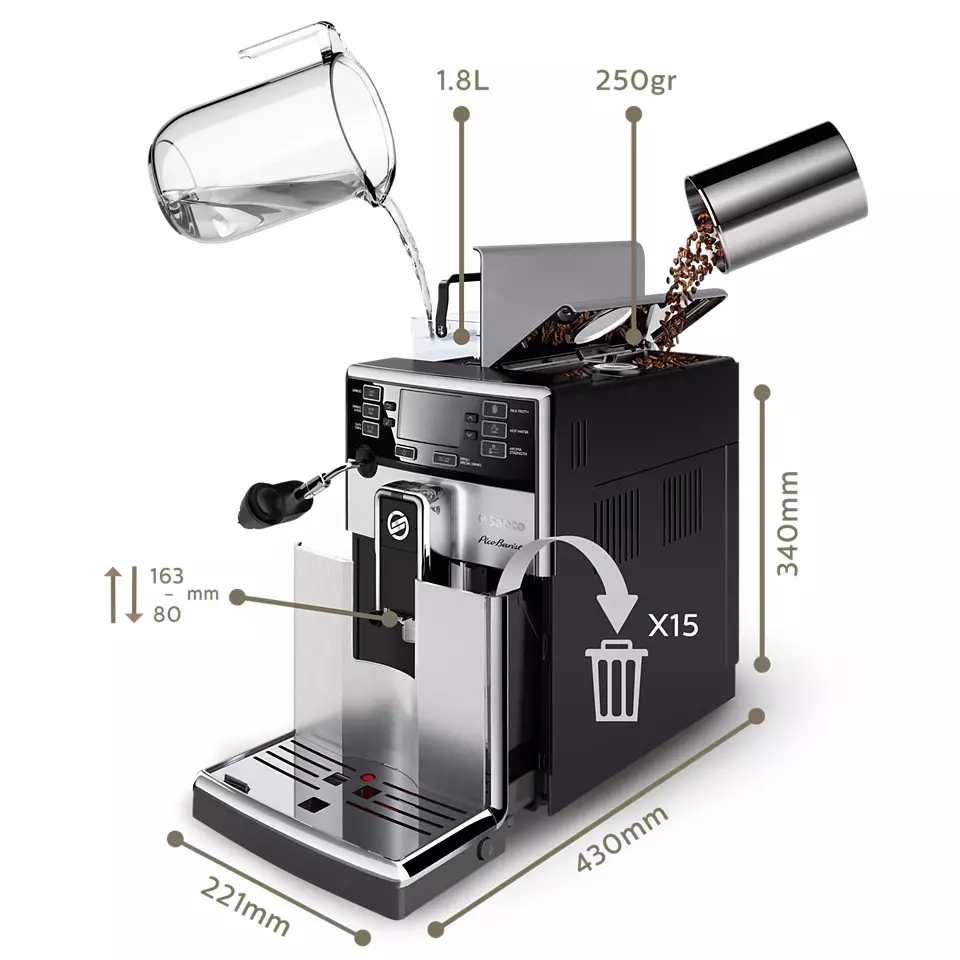 SUPER-AUTOMATIC ESPRESSO MACHINE