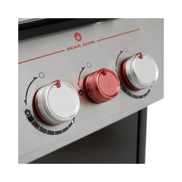 Weber Genesis EX-335 Smart Gas Grill, Black, Liquid Propane