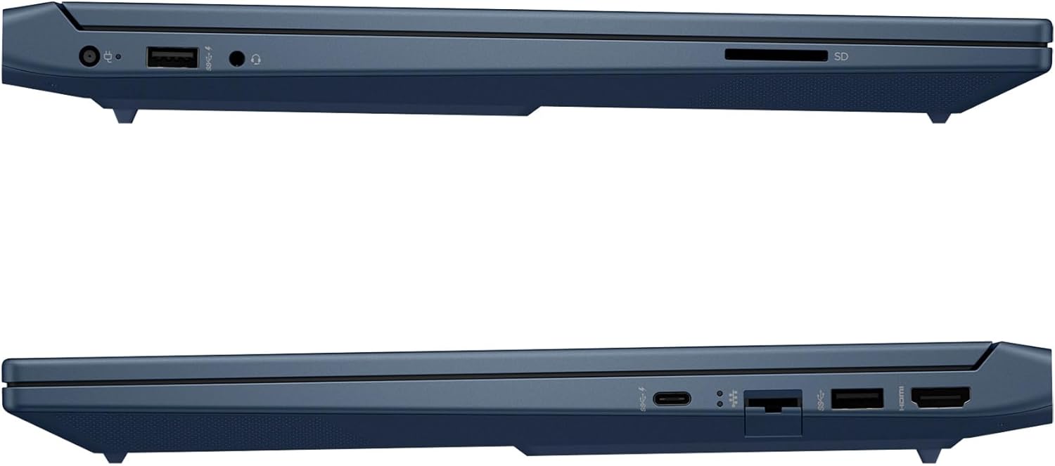 HP Victus 15-FB3038NS Gaming Laptop 15 Inch FHD AMD Ryzen AI 7 350, 16GB RAM, 1TB SSD, NVIDIA RTX 5060, FreeDos – Blue – Spanish QWERTY Keyboard