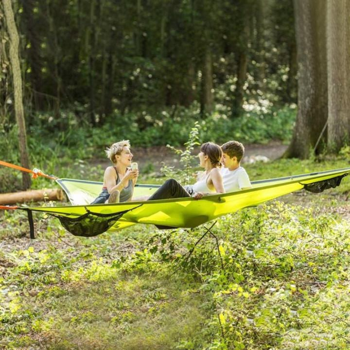 MULTI-PERSON HAMMOCK- PATENTED 3 POINT DESIGN