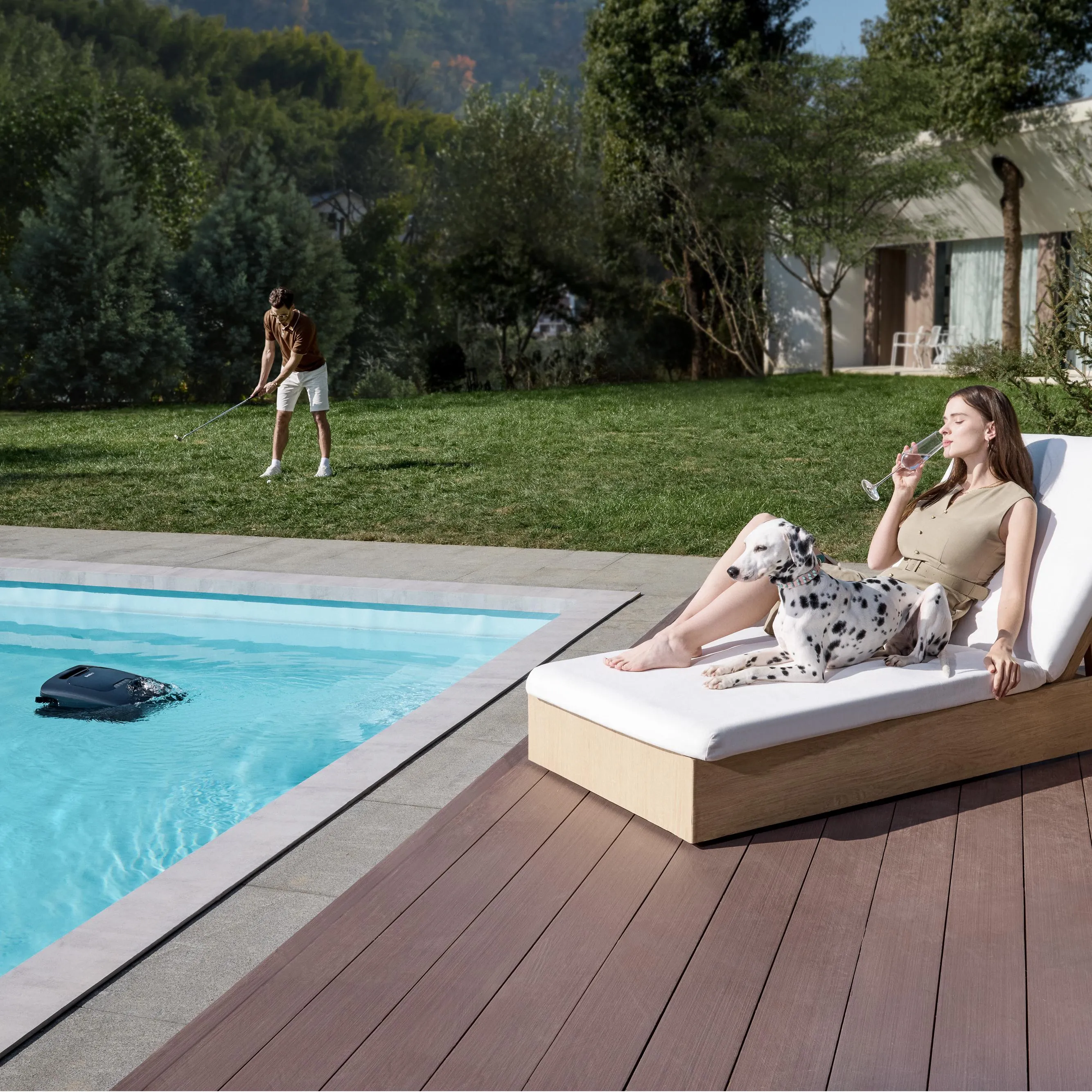 Robot nettoyeur de piscine sans fil Beatbot AquaSense® 2 Ultra