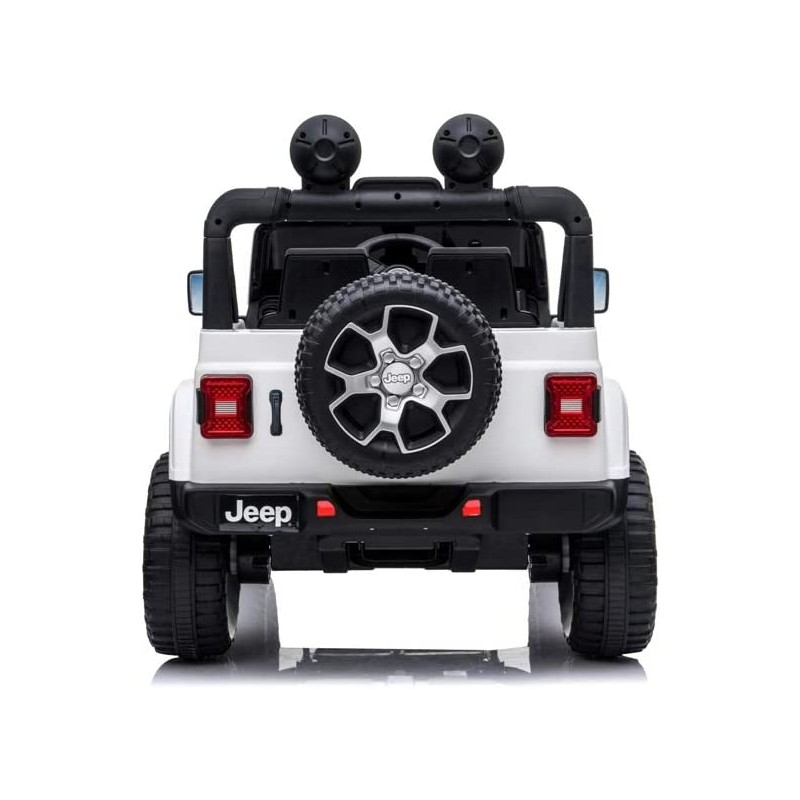 Auto Elettrica Macchina per Bambini 2 Posti Jeep Wrangler Rubicon 12V con Telecomando