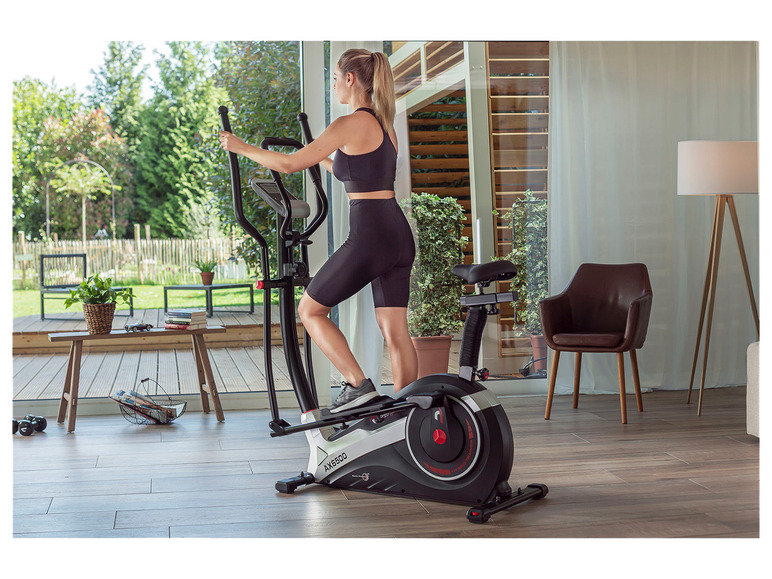 Christopeit Hybrid Trainer AX 6500, Heim- Crosstrainer 2in1