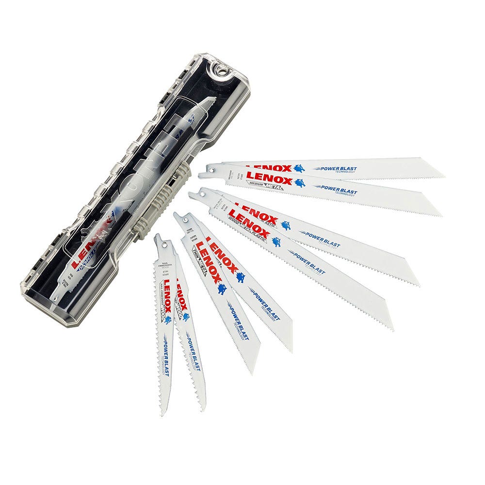 LENOX General Purpose Reciprocating Saw Blade Kit - 9 Piece 121439KPE