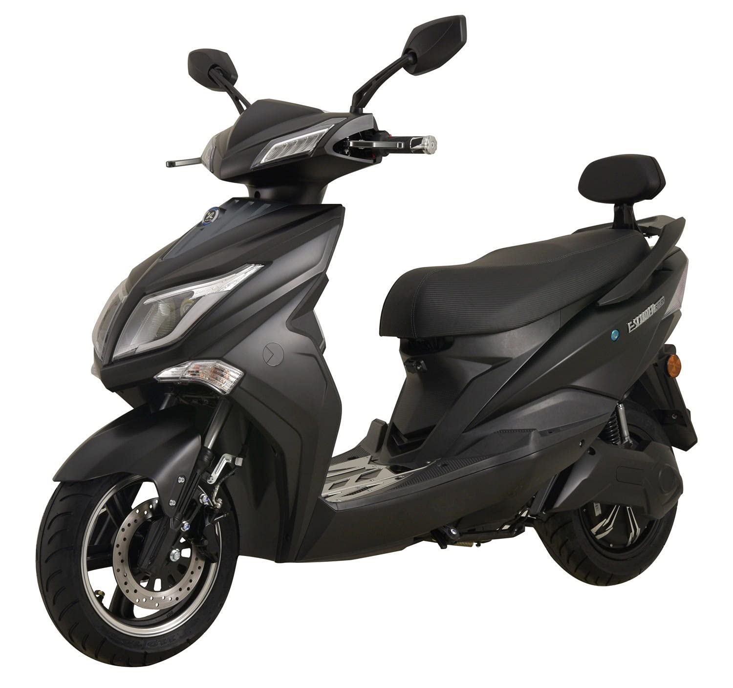 Hawk 3000 E Electric Scooter with Road Legal 45 km/h, Matte Black