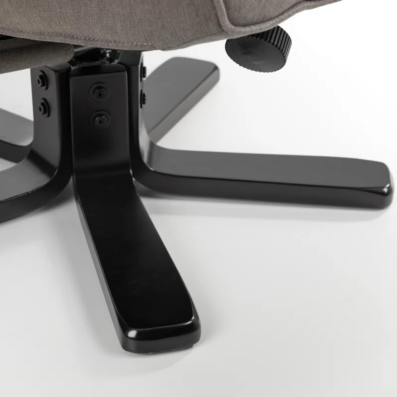 Guillot Swivel Recliner with Footstool